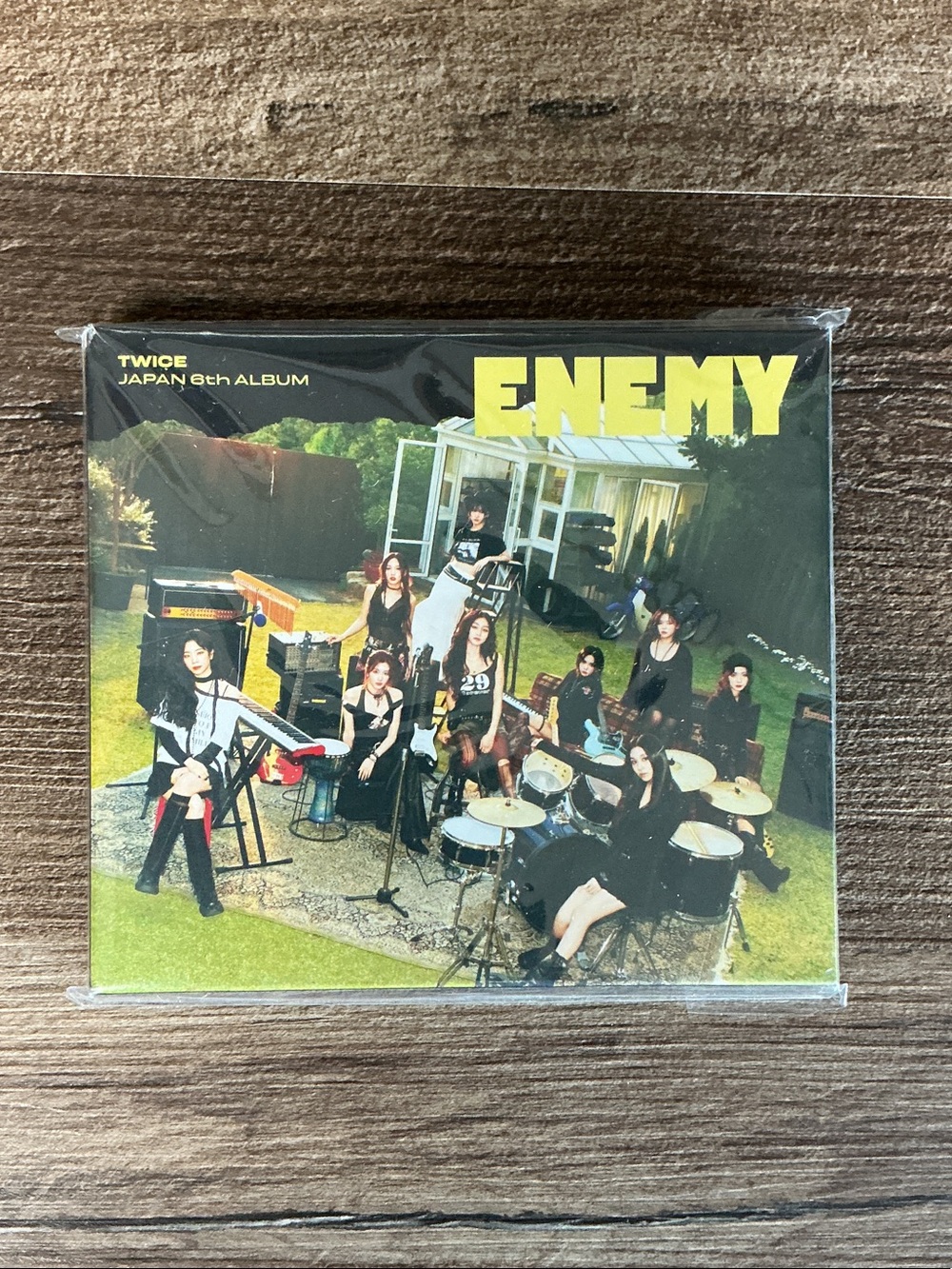 TWICE - ENEMY (Japan 6th Album) CD - Yellow Cover